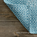 Ocen blue design PP yarn woven outdoor rugs